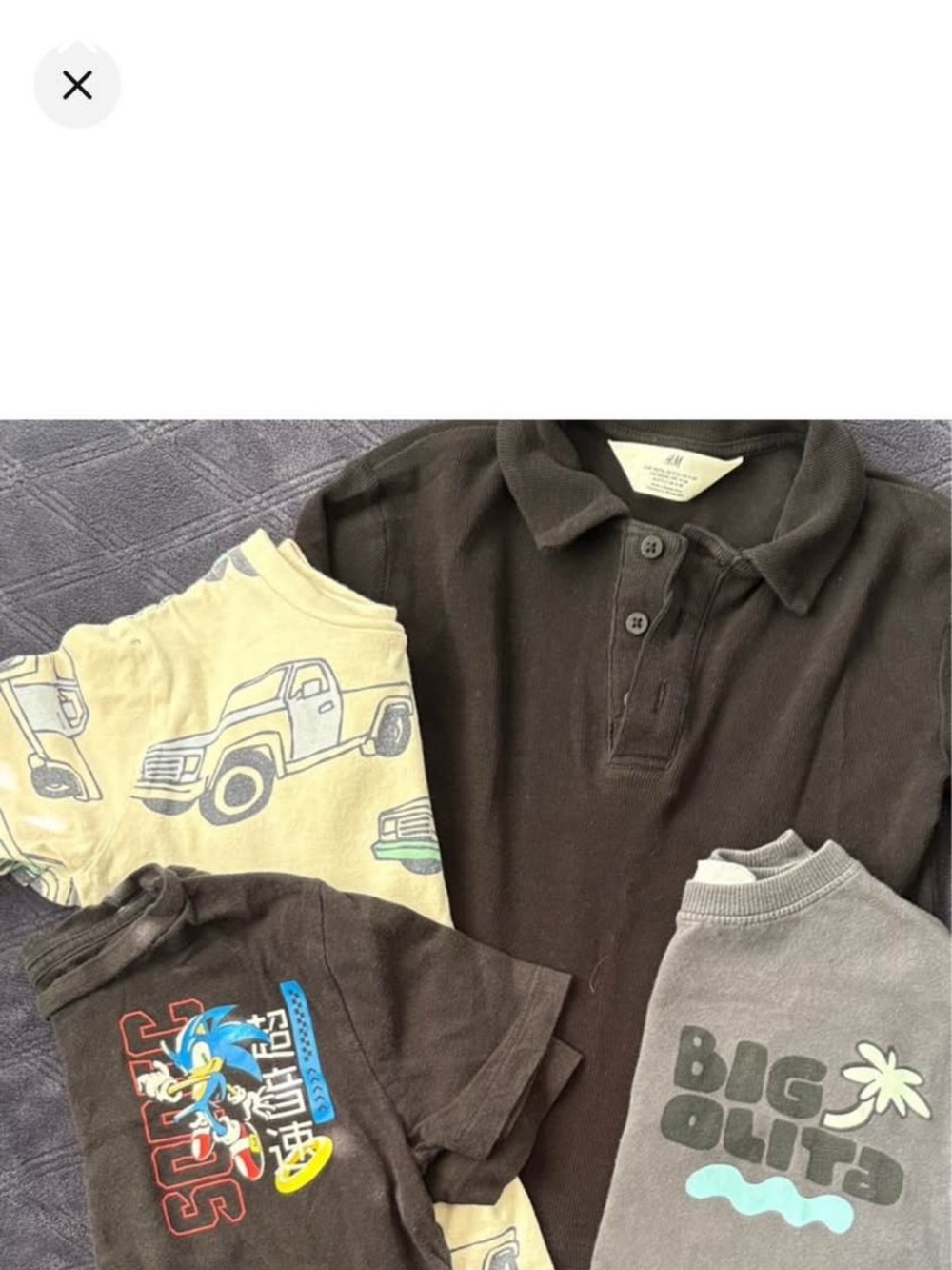 Boy shirt bundle 5-6